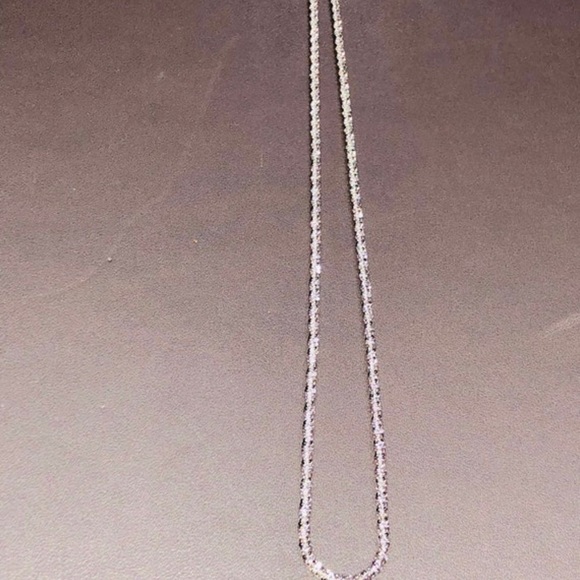 Beautiful Turkish gold vermeil 925 sterling silver sparkle chain Best Gift Ever! - Picture 3 of 6